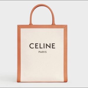 AUTHENTICATE CELINE CABAS IN CANVAS